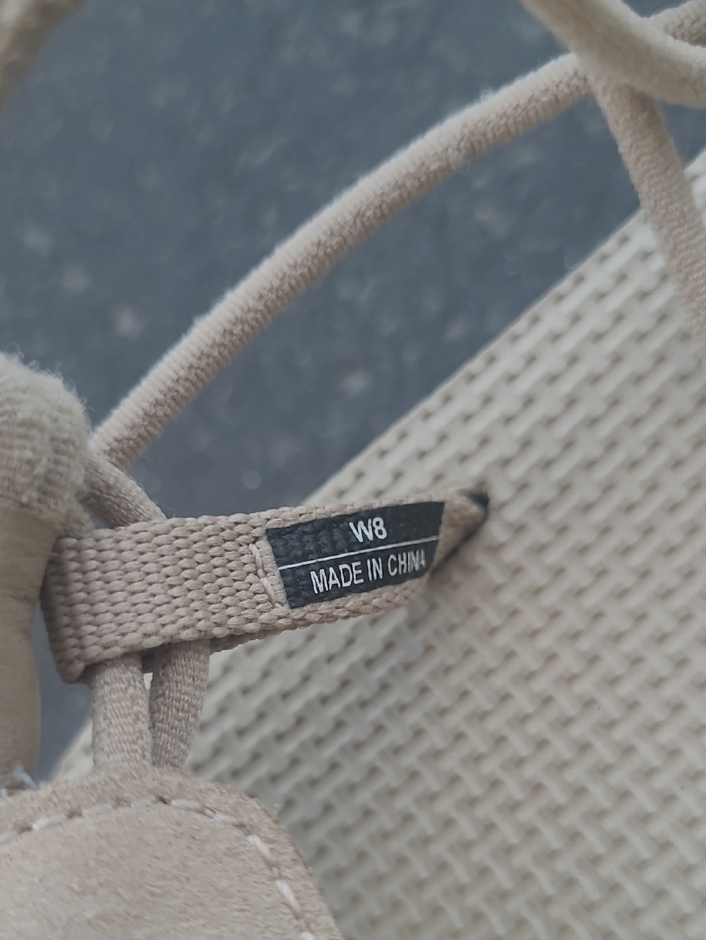 NWOT Teva Infinity Midform Gladiator Neutral Beige Lace-Up Sandals - Picture 3 of 8